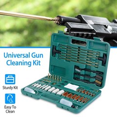 Universal Gun Cleaning Kit Gun Cleaning Brushes Mops Muff Guard w/ Carrying Case