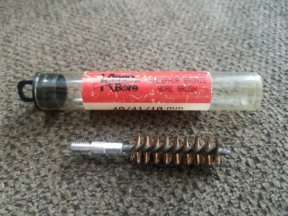 Vintage Kleen-Bore Phosphor Bronze Brush 40/41/10MM Handgun A191