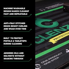CLENZOIL Gun Cleaning Mat | Premium Thickness Pistol – Small, – Small