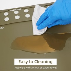 Extra Large Gun Cleaning Mat 48″x16″ – Magnetic, Anti-Slip Rubberized, Repair Ma