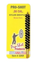 Pro-Shot 30NR Nylon Rifle Bore Brush .30 Cal Brass Core #8-32 Thread