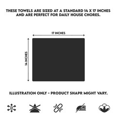 Corporate Hills Terry Pack Of 120 14 X 17 Inches 100 Cotton Terry – Bar