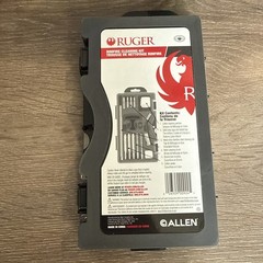 Brand New – Allen Ruger Rimfire Cleaning Kit .22 Cal 12 Pcs Steel 27822