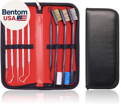 Gun Cleaning Brushes Picks Kit Set Brass Copper Steel Nylon Stainless Steel Ploy