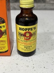 Hoppe’s 2 oz. No. 9 Gun Bore Cleaner Glass Bottle New!