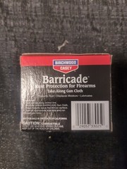 BIRCHWOOD CASEY Barricade Gun Rust Protection Take-Along Cloths | Effective for