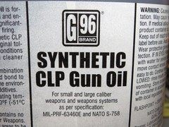 G-96 SYNTHETIC CLP GUN OIL( 1- GALLON ) MIL-PRF-63460F CLEANER #1053G USA