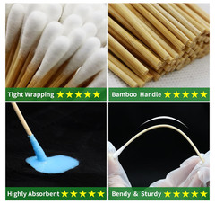 1500PCS Gun Cleaning Patches and 200PCS Gun Cleaning Swabs,2″X2″ Lint Free Gun C