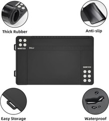 Gun Cleaning Mat Premium Magnetic Pad W/ Organizer Parts Tray Anti-Slip