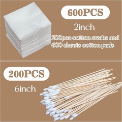 Sukh Gun Cleaning Kit 200 Cotton Swabs & 800 Patches