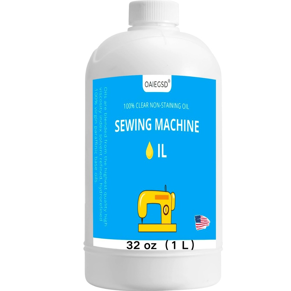 32 oz Fine Light Sewing Machine Oil and Lubricant, Commercial & Industria