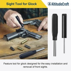 Versatile Carbon Cleaning Kit: Multi-Scraper, Hex Key & Pin Punch (4-Piece)