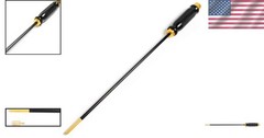 Gun Cleaning Rod 1 Piece Carbon Fiber 36 Inch, Pistol Rifle Cleaning Rod