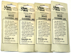 Lot of 4 Kleen Bore #JAG-230 Brass Cleaning Jags (41/410 Cal.) Made in USA NOS