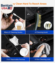 CLP Gun Cleaning Oil Kit-Includes 3.4Oz Gun Oil 2Oz Needle Lubricant, Gun Brushe
