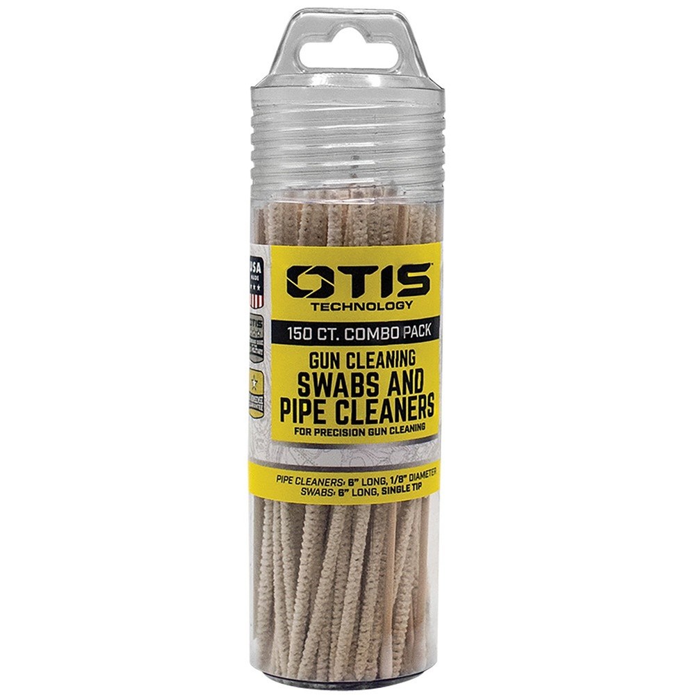 OTIS 100 Single Tip Swabs/50 Pipe Cleaners Combo Pack (FG-241-857)