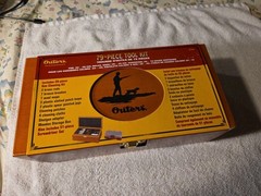 Outers Universal Wood Gun Cleaning Box Kit with 79 pieces New