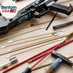 200/400 Pcs Gun Cleaning Swabs with Double Pointed Tips, 6 Inch Sturdy Bamboo St