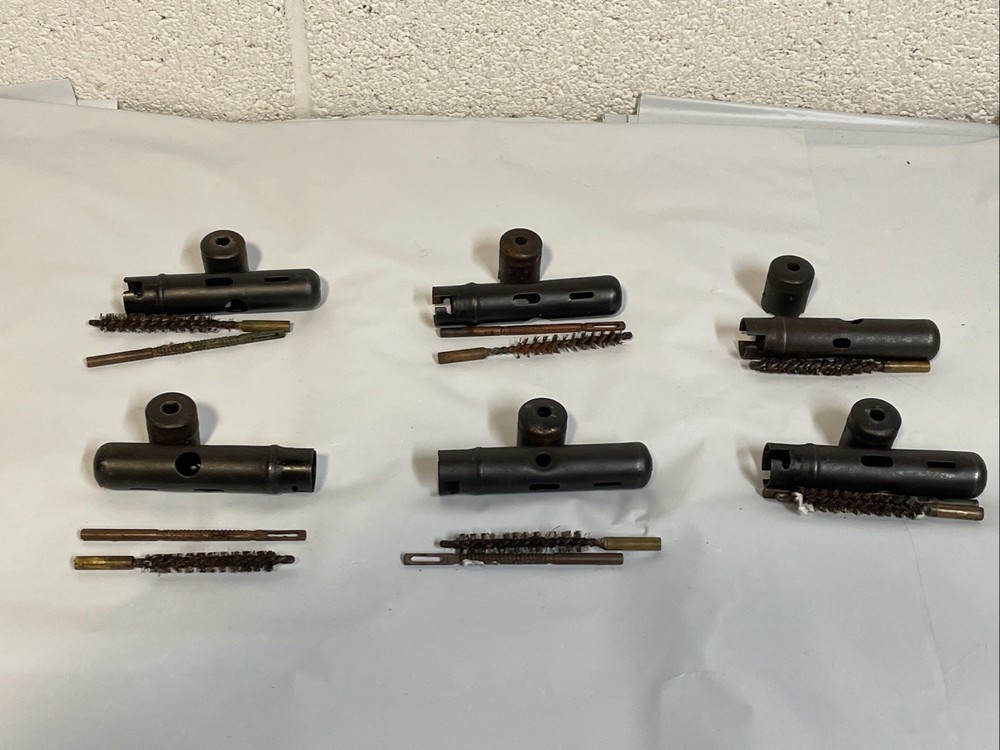 Rifle Gun Butt Stock Cleaning Kit Romanian M69 Soviet Lot x6 3pc Sets Military