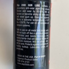 Slip 2000 Gun Lube Lubricant Cleaner Preservative Oil -1oz Bottle – USA Made