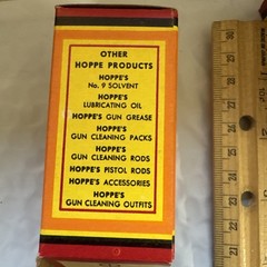 HOPPE’S GUN CLEANING PATCHES No.2 CALIBER .22 – .270 VINTAGE ORIGINAL USA Full