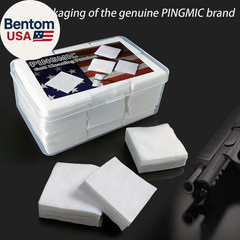 1800/1400/600 Gun Cleaning Patches in Box, 2″ Highly Absorbent Cloth, Lint-Free
