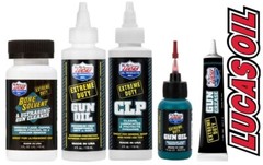 LUCAS Extreme Duty Bore Solvent Cleaner, Gun Oil, CLP, Needle Oiler, Grease