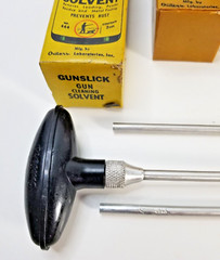VINTAGE Outers Gunslick Rifle Kit No. 477 Tin 22 Cal .22 Gun Cleaning Kit