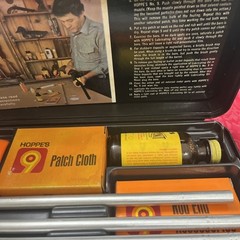 VTG Hoppe’s Shotgun Gun Cleaning Kit orange case oil can Rod Accessories