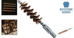 Bronze Bore Brush for 380, 38/357, 9mm Handguns – Durable Gun Cleaning Tool