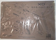 Springfield XD Armorers Cleaning Bench Mat