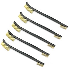 MaximalPower Double-Ended Brass Brush Lot for Pistol Rifle Shotgun Gun Cleaning