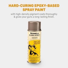 Brownells Aluma-Hyde II Epoxy Based Firearm Finish Spray Coating Protection Pain