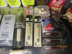 Lot of Various Gun Cleaning Parts