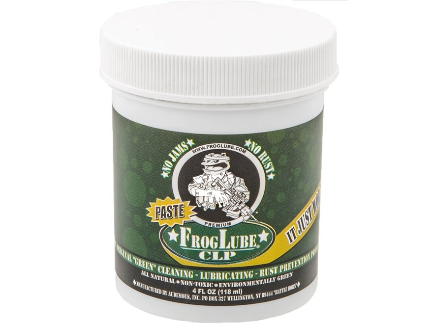 FrogLube® CLP Paste Gun Lubricant / Cleaner 4 OZ Tub – Made In USA