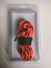 9mm Orange Gun Bore Snake, Pistol Cleaner, also works 380acp, 38sp, 357 Billman