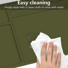 Gun Cleaning Mat, Anti-Slip Rubberized Maintenance Mat 42cm*24cm