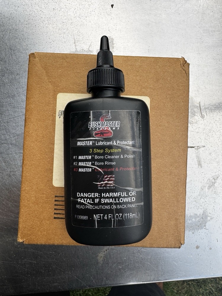 Bushmaster Firearms Lubricant and Protectant 4 oz New 6 Pack / Case