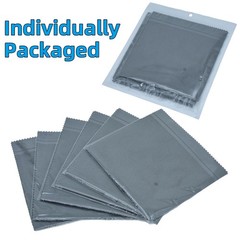 12 Pack Microfiber Gun Cleaning Cloth, 12″x12″ Lint Free Gray