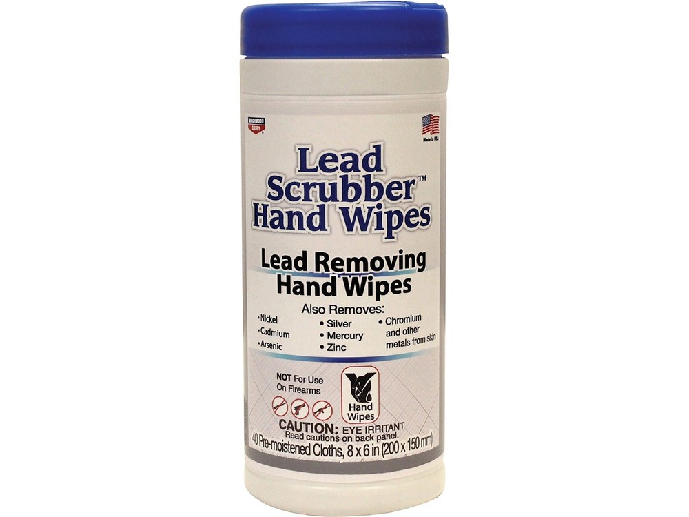 Birchwood Casey Lead Scrubber Hand Wipes 40PK
