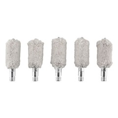 5Pcs Shotgun Cleaning Cotton Mop 20 Gauge 5/16-27 Thread Short Brush 2″ Length
