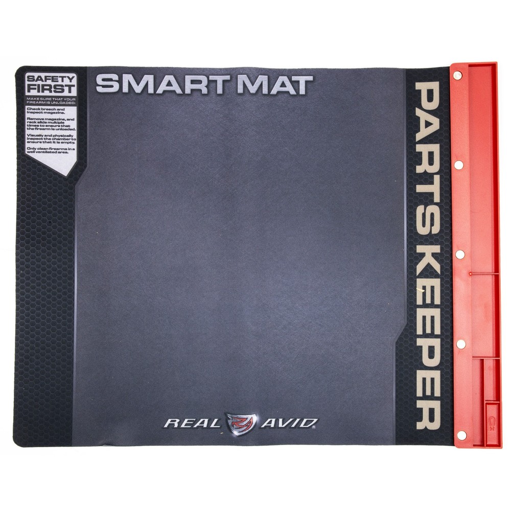 Real Avid Smart Handgun Cleaning Mat w/Parts Tray Oil Surface Resistant 19 x 16″