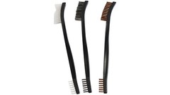 Birchwood Casey Utility Brushes – Bronze, Nylon & Stainless Brushes 3 Pack (Repl