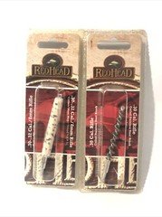 Redhead Rifle Bore Brush Set-Wool Mop & Stainless Brush .30 .32 Caliber 8mm New!