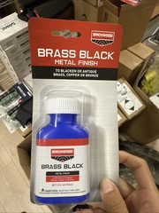 Birchwood Casey Brass Black Metal Finish-3 fl oz Bottle-15225