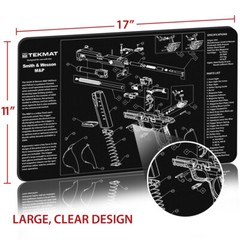 Smith & Wesson S&W M&P – 3mm Soft Mouse Pad Mat – 11 x 17 inch – BONUS TOWEL