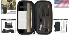 Compact Cleaning Kit for .223/5.56 Guns with Lanyard & Case – All-In-One