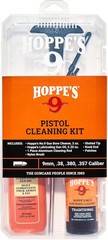Hoppe’s No. 9 Cleaning Kit with Aluminum Rod, .38/.357 Caliber 9mm Pistol,orange