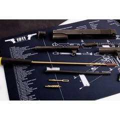 Illustrated Gun Cleaning & Repair Mat for 1911 Pistol, 11″ x 17″ Neoprene Rubber