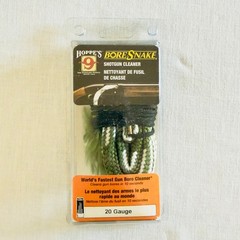 Hoppes BoreSnake 20 Gauge Shotgun Cleaner New Sealed Bore Cleaner Rope
